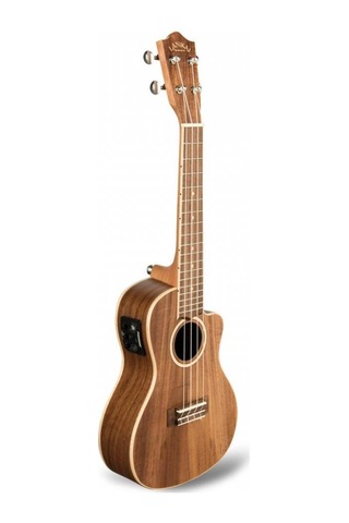Lanikai Acst-cec Akasya Concert Elektro Ukulele Masif Akasya Üs