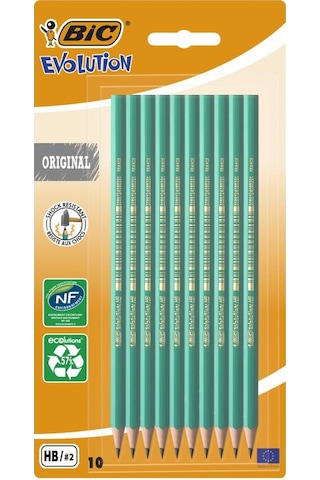 Bic Eco Evolution 650 Kurşun Kalem 10'lu Blister