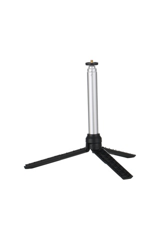 Neevoyu Alüminyum Çubuklu Teleskopik Tripod Ayak - 96.5cm Uzunluk, 1/4" Vida, Siyah 148g Diğer