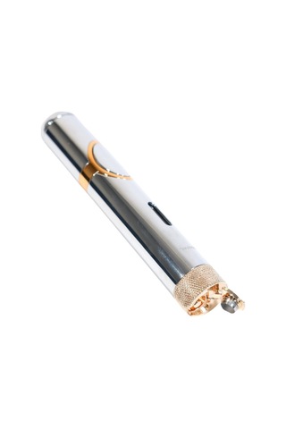 Parmida Tek Torch Pürmüz Delicili Gümüş Metal Puro Çakmağı - Tr9519