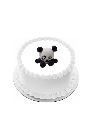 Şeker Hamurundan Pasta Tamamlayıcı Süs Panda Modeli Şeker Hamurundan Pasta Tamamlayıcı Süs Panda Modeli