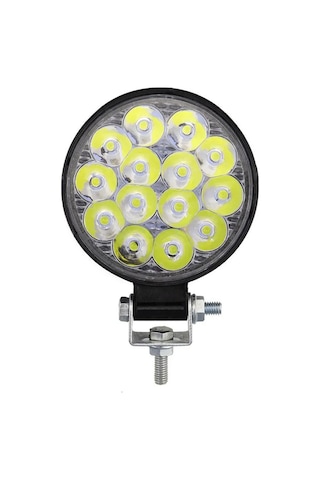 72w 12-24 Volt Yuvarlak Spot Far Oto Çalışma Lambası Atv Kamyon Tır Traktör Offroad