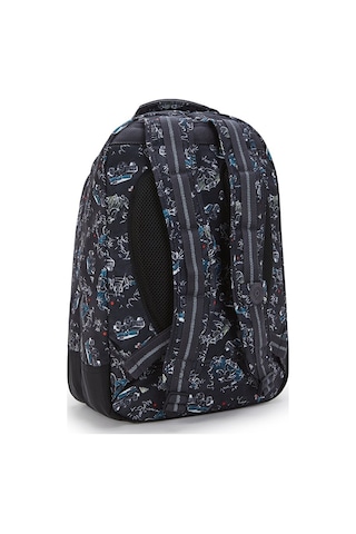 Kıplıng Class Room Büyük Boy Sırt Çantası Desenli Jungle Fun Race