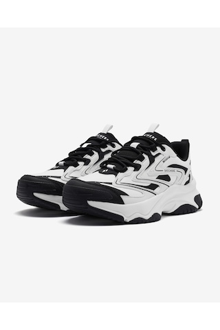 Skechers Moonhiker - Apogee Bloom Kadın Beyaz Sneakers 177592 Wbk Beyaz