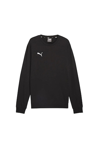 Puma Teamgoal Casuals Crew Neck Sweat Erkek Futbol Antrenman Sweatshirts 65859203 Siyah Siyah