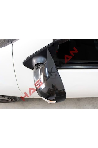Renault Symbol 3 Batman Yarasa Ayna Kapağı Piano Black 2012+