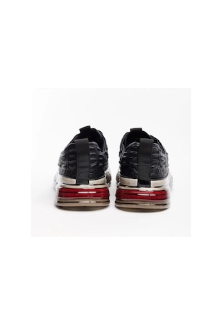 Marcomen 18219 Casual Erkek Deri Sneaker Ayakkabı Siyah