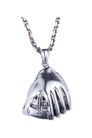 925 Ayar Gümüş Beyzbol Eldiveni Kolye - El Yapımı Spor Kolye - Beyzbol Tutkunları İçin Minimalist Takı - Sporculara Hediye Gümüş