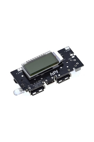 Çift Usb 18650 Pil Şarj Cihaz Modülü - H913-a
