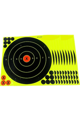 Suntek 10x Atış Hedefleri Sıçrayan Reaktif Kağıt Etiket