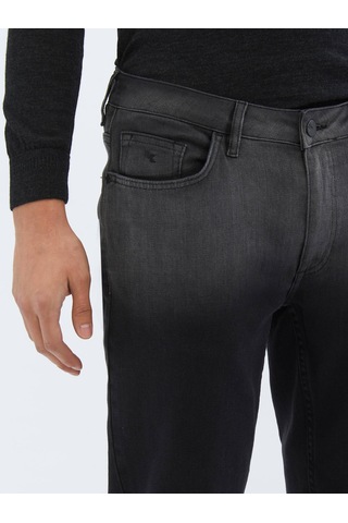 Siyah Slim Fit Denim Pamuk Karışımlı Pantolon 4286922 Siyah