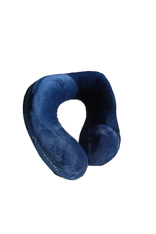 Armegeda Pembe Memory Foam Boyun Destekli Seyahat Yastığı U Şekilli Yastık Lacivert