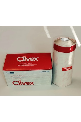 Clivex 15cm X 9.14 Metre Pu Şeffaf Su Geçirmez Film Yara Örtüsü C