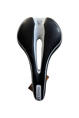 Bisiklet Selesi Mtb Trekking Bisikleti Yarış Bisikleti Selesi Boş Bisiklet Oturağı - Beyaz-siyah Altın - Siyah