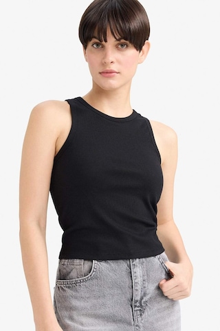 Defacto Slim Fit Dar Kesim Basic Düz Halter Yaka Fitilli Kaşkorse Pedli Atlet G0843ax25aubk81 Siyah