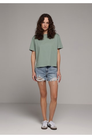 Colin's Colins Mom Fit Yüksel Bel Düz Kadın Light İndigo Denim Jean Şort Cl1081450 Q1.v1 Dn45059