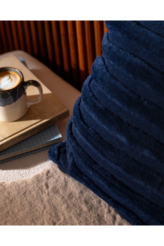 Madame Coco Bourgogne Kırlent Kılıfı - Lacivert - 45x45 Cm Kırl0000000063