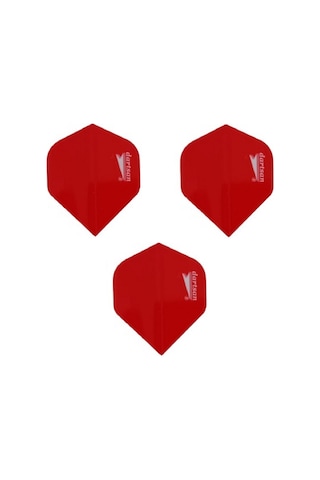 60 Adet (20 Set) Dartsan Dart Flight-Flayt. Kırmızı. 100 Micron P