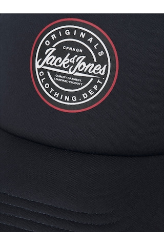 Jack & Jones Jacflorın Trucker Cap Erkek Mavi Şapka - 12229591