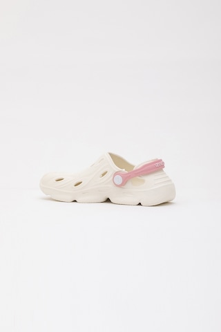 Vaneda 5516 Hybrıd Eva Sandalet Erkek Terlık Fıldısı Beyaz