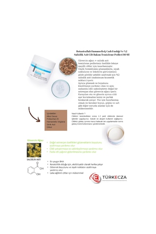 Botanical Lab Hamamelis & Zerdeçal Kil Maskesi 100 ML + Cadı Fındığı Temizleme Pedi 80'li