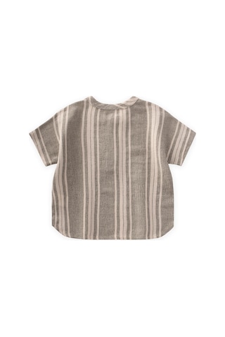 Cigit Oversize Yarım Patlı Gömlek 1-7 Yaş Yeşil Yeşil