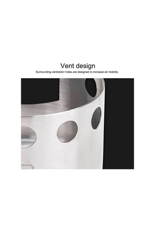 Wondernest Aotu At6387 Açık Taşınabilir Kamp Sobası Rüzgar Geçirmez Alkol Isıtıcı Kapaklı Çok Renkli Çok Renkli