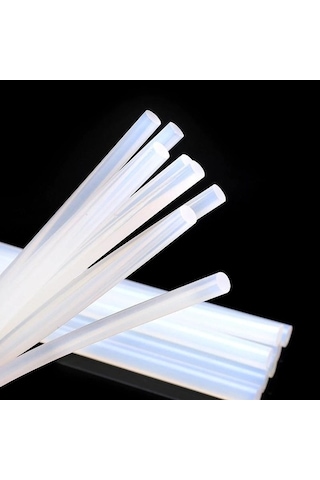 10 Adet, Ince Silikon, Sıcak Silikon, 7 Mm, Şeffaf Mum Silikon,