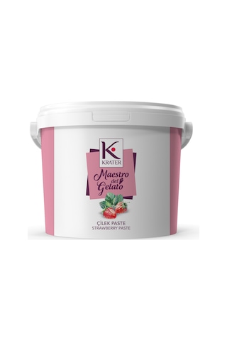 Krater Çilek Dondurma Paste 3 Kg