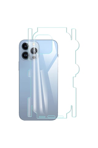 Forzacase Apple Uyumlu iPhone 12 Pro İle Hydrogel Esnek Yan Ve Arka Kapak Koruma Filmi - Fc539