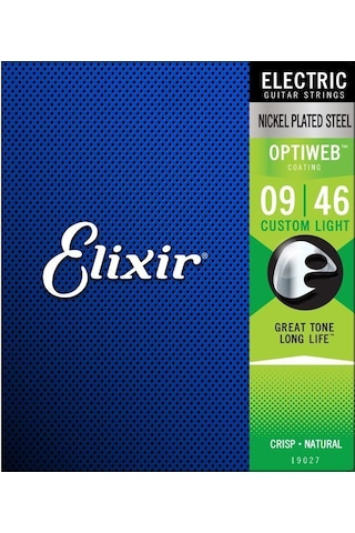 Elixir 009-046 Optiweb Elektro Gitar Teli 19027
