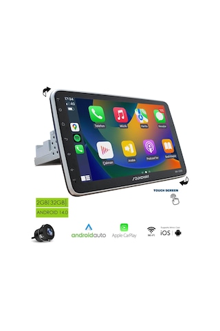 Soundway Sw-12500 Tablet Multimedya Android 10 İnç Universal 2+32gb Oynar Başlık 10"