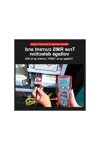Dijital Multimetre, True Rms, 1000v Ac/dc, 20a Akım Ölçümü