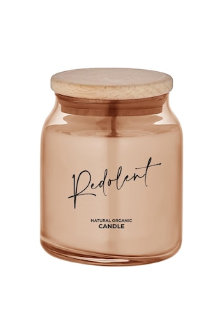 Selka Home - Dream Ahşap Kapaklı Cam Tasarım Kokulu Candle Mum Mavi