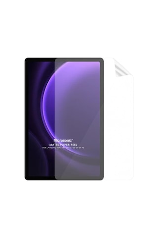 Microsonic Samsung Galaxy Uyumlu Tab S10 Fe Paper Feel Kağıt Dokulu Mat Ekran Koruyucu