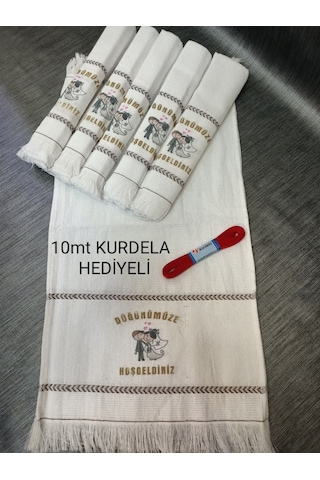 Dugun Havlusu 12 Adet Araba Havlusu (514944729) Beyaz Dugun Havlusu 12 Adet Araba Havlusu (514944729) Beyaz