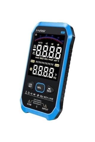 Fnırsı S1 Büyük Ekranlı Dijital Multimetre - Ölçü Aleti