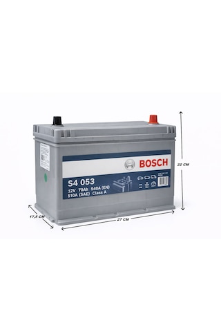 Bosch S4 053 70ah 540a En Akü