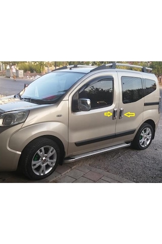 Db Chrome Fiat Fiorino Kapı Kolu Nikelajı 2008 Sonrası 4 Kapı 8  P