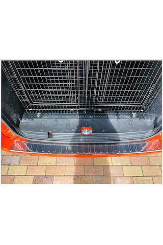 Fiat Fiorino Krom Arka Tampon Üzeri Koruma 2008 ve Üzeri P.Çel...