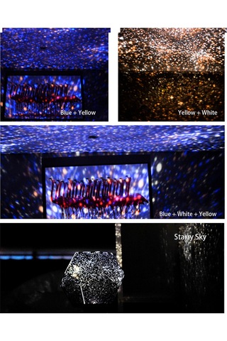 Youmex Güneş Sistemi Projeksiyonu Işığı - Tek Renk Sarı Usb İle Evinizde Yıldızlar Diğer