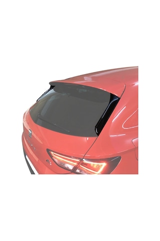 Seat Leon Mk5 Plastik Spoiler Kulağı Parlak Siyah Boyalı