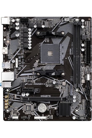 Gıgabyte A520m K V2 Ddr4 Hdmı Pcıe 16x V3.0 Am4 Matx