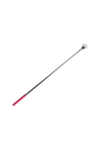 Uzayabilen Teleskopik Sırt Kaşıma Aleti Sırt Kaşıma Çubuğu 57 Cm - Pembe