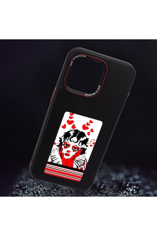Apple Uyumlu iPhone 15 Pro Max Kılıf Ekranı Yansıtan Zore Akıllı Nfc Kapak Siyah