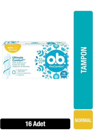 O.B. ProComfort Tampon Normal 16'lı