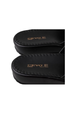 Ceyo 9200-3 Ortopedik Anatomik Kadın Terlik Siyah 35-40