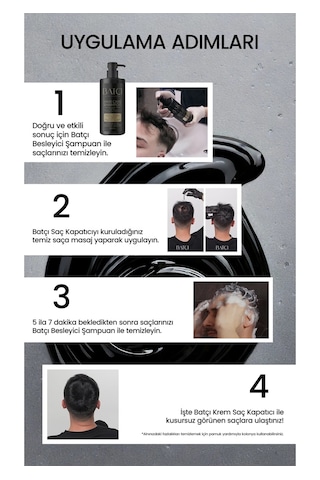 Batçı Hair Atelier Saç Kapatıcı Dolgunlaştırıcı Sıvı Krem 50 ML