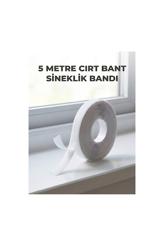 5 Metre Cırt Bant Sineklik Tülü Bandı