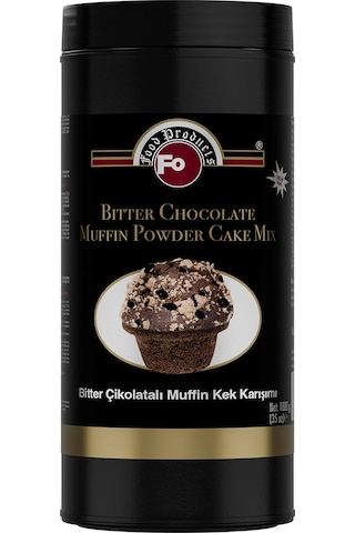 Yumurtasız Bitter Çikolatalı Muffin Kek Karışımı 1 Kg